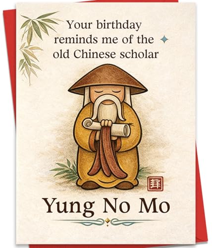 Funny Birthday Card for Him/Her - Old Age Humor BK-016