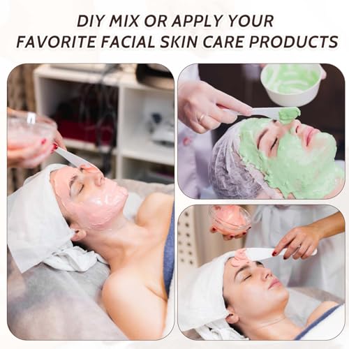 Mozeat Lens 5Pcs Plastic Face Mask Spatula Set for Skincare and Lotion