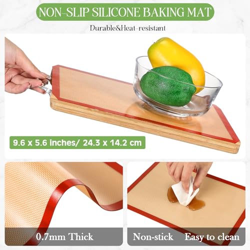 2 Pack Silicone Toaster Oven Liners for Ninja ST100 ST101 Foodi Flip