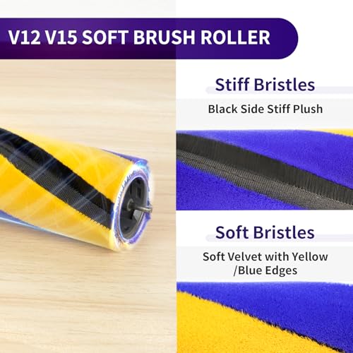 OTTWL V15 Soft Roller Brush Replacement for Dyson V12/V15