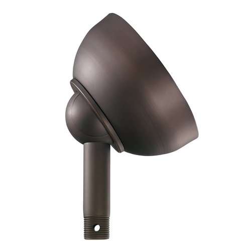 Kichler Ceiling Fan Accessory Slope Adapter, Distressed Black, 60-Degree, 337005DBK, (4" H x 6" W)