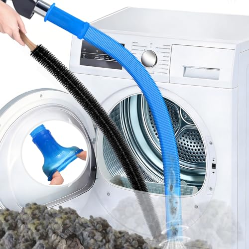 Sealegend 2-Pack Dryer Vent Cleaner Kit, 31.5" Vacuum Attachment (Blue)