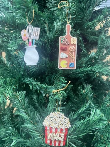 Christmas Popcorn Ornament - Handmade Holiday Decor, Best Popcorn Ornament
