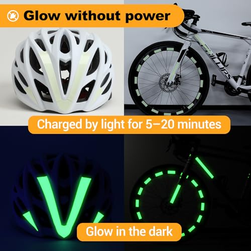 Glow in the Dark Sticker Paper - 6 A5 Sheets for Halloween DIY