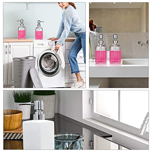 304 Stainless Steel Soap Dispenser Pump Replacement - 2 Pack