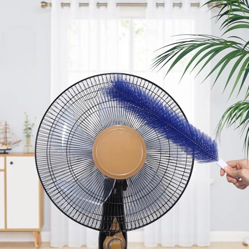 3-Piece Bendable Microfiber Fan Duster Set for Ceiling Fans and Vents