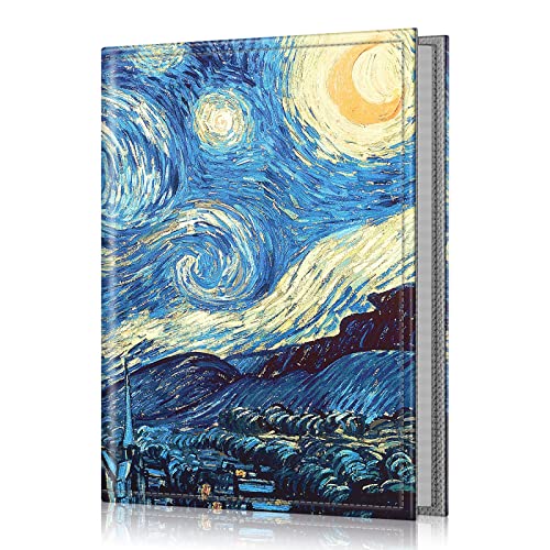 Fintie 4x6 Photo Album, 52 Pockets Small Wallet Album - Starry Night