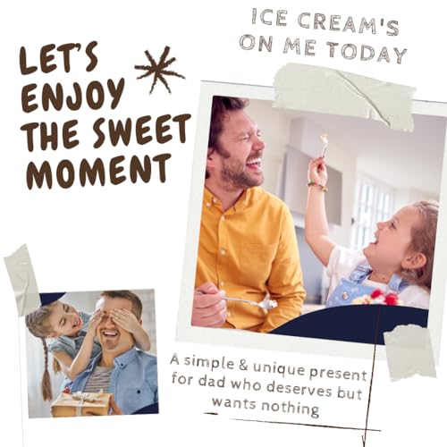 Personalized Engraved Ice Cream Spoon for Dad - Funny Gift