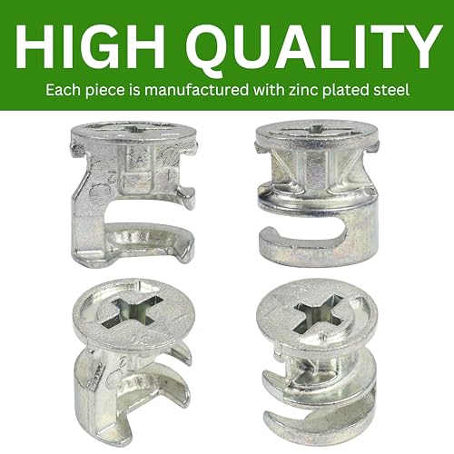 Cam Lock Nut 23MM Replacement for IKEA Hardware - Pack of 10