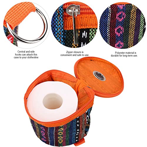 Kuuleyn Portable Hanging Toilet Paper Holder for Camping and Outdoor Travel