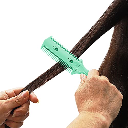 Soft 'N Style Haircut Razor Comb 3 Pack Double Sided Hair Styling Tool