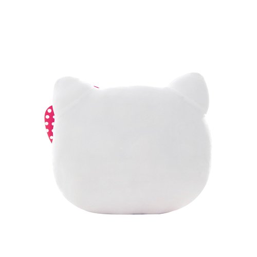 Northwest Hello Kitty Polka Dot Pretty Small Cloud Pillow 12 Inch – Kawaii Plush Stuffed Toy for Kids, Adults, Bedroom & Playroom Decor, Great Gift Idea