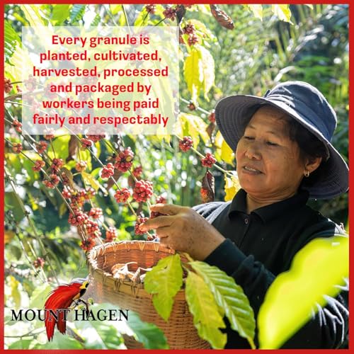 Mount Hagen Organic Instant Espresso Coffee 6 Pack - 100% Fair-Trade Arabica