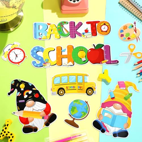 Copkim 9-Piece Back to School Magnetic Stickers Set