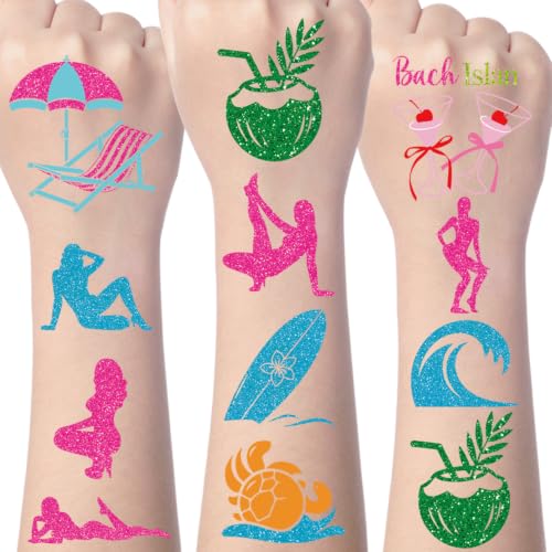 Gameza Island Bachelorette Temporary Tattoos - 200+ Party Favors & Supplies