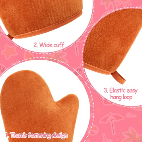 Vodolo Sunscreen Applicator Mitts for Kids - 3 Pack Reusable Lotion Brush