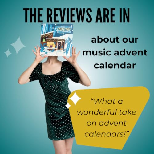 Music Advent Calendar Digital Download - Vintage Holiday Songs for Adults