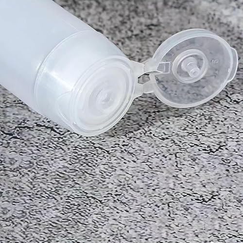 Jinshining 5-Pack 1 oz Travel Bottles Empty Refillable Squeeze Containers