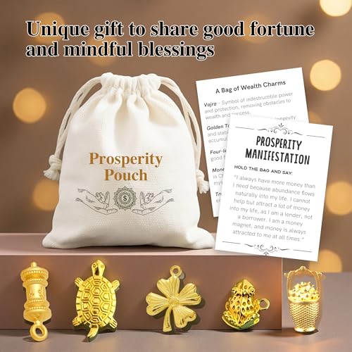 Feng Shui Affirmation Card Gift for Wealth & Abundance