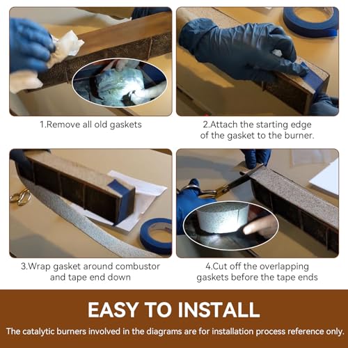 Interam Expanding Gasket for 6" Wood Stove Catalytic Combustor - 20" x 2"