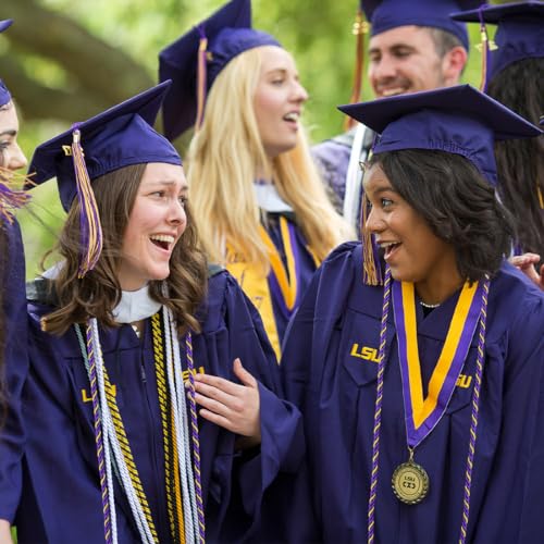 Purple and Gold Graduation Honor Cord 2026 - 67 Inch Academic Cord