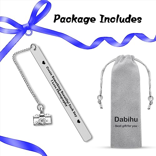 Inspirational Photographer Bookmark Gift for Camera Lovers