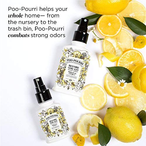 Poo-Pourri Before-You-Go Toilet Spray Original Citrus 0.34 Fl Oz Travel Mini