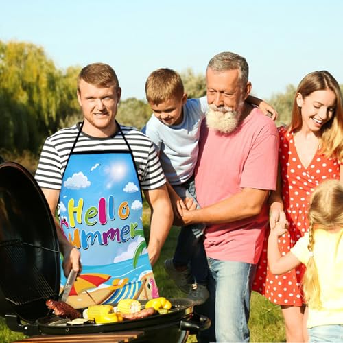 Funny Kitchen Apron for Men & Women - BBQ, Cooking & Baking