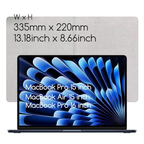 KEANBOLL 2-Pack Microfiber Cleaning Cloths for 16-Inch Laptops