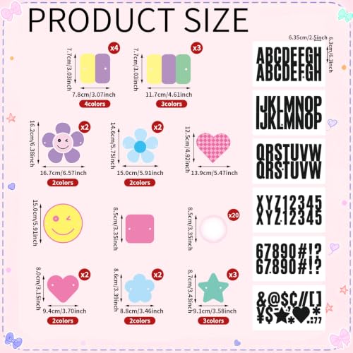 Pink Teacher Desk Skirt Wrap with Smile Face Banner - 71"x24"