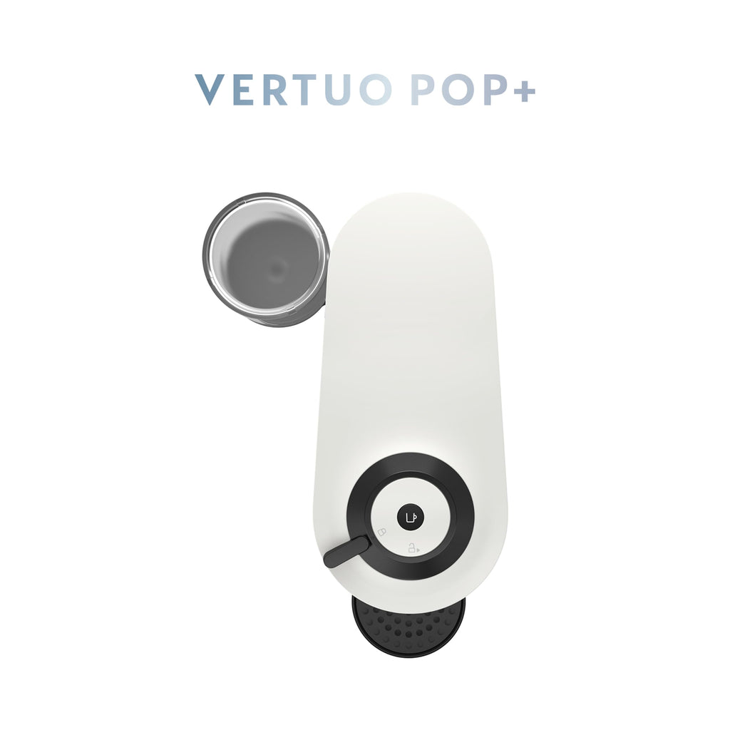 Nespresso Vertuo Pop+ Coffee and Espresso Maker by Breville, Coconut White