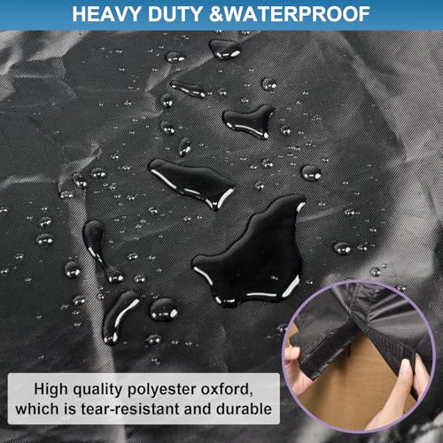 Heavy Duty AC Unit Cover 36x36 Inch - Waterproof Protection with Straps & Bag