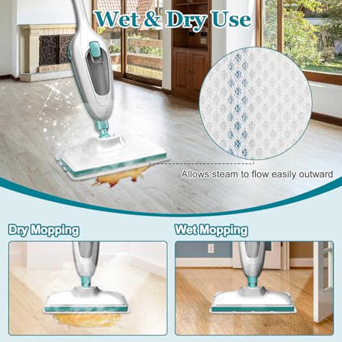 4-Pack Steam Mop Pads Replacement for Black+Decker Models