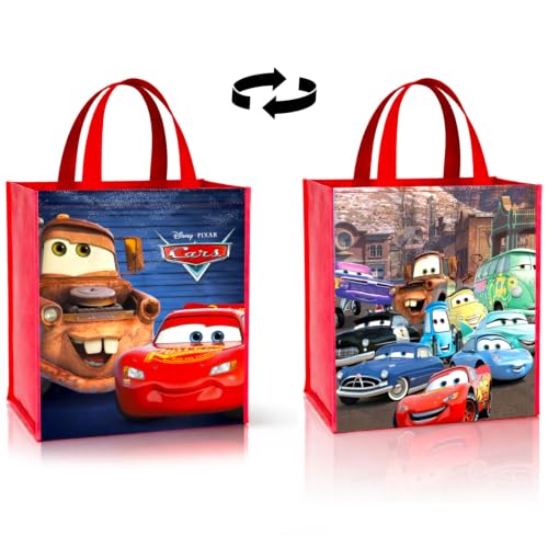 Disney Cars Reusable Tote Bag for Boys - Lightning McQueen