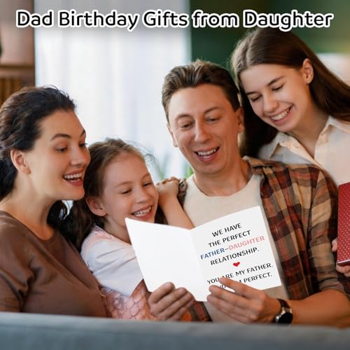 Funny Birthday Card for Dad from Daughter - Heartfelt Gift