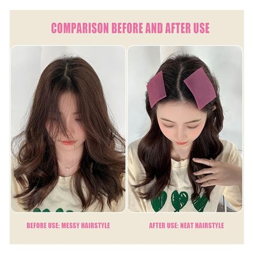 Snmzlc 16-Piece Nylon Hair Gripper Pads for Styling & Flyaways