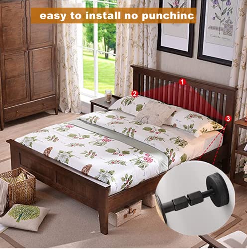 NatureMan Adjustable Threaded Bed Frame Anti-Shake Tool - 2 Pack