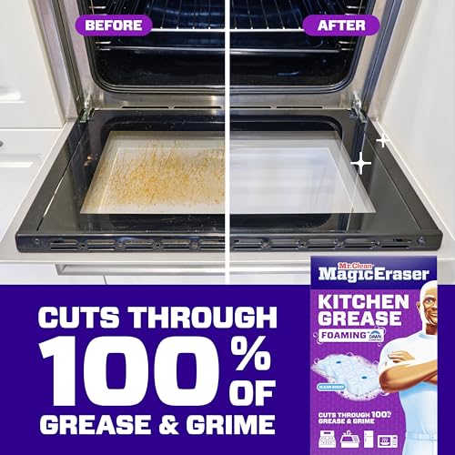 Mr. Clean Magic Eraser Kitchen Grease Foaming Sponge, 6ct