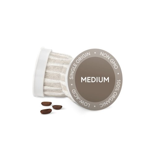 Fabula Coffee Pods Medium and Light Roast Bundle - 48 Count, Compatible with Keurig & Keurig 2 Machines