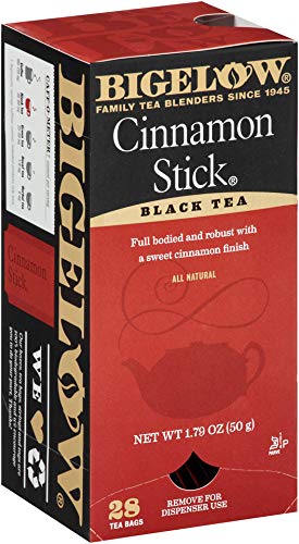 Bigelow Cinnamon Stick Black Tea, 28-Count Tea Bags (Pack of 6)