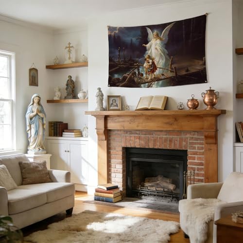 Funny Guardian Angel 3x5 ft Tapestry for Home & Events