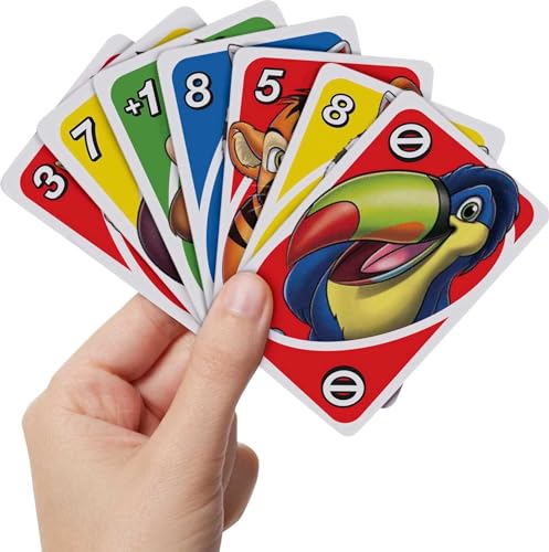 Mattel UNO Junior Card Game - Original Edition for Kids Ages 3+