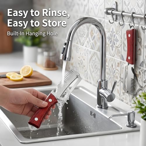 VELVASPIRA 3-in-1 Stainless Steel Vegetable Peeler Set