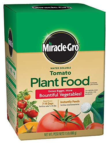 Miracle-Gro Water Soluble Tomato Plant Food, 1.5 lb (Pack of 6)