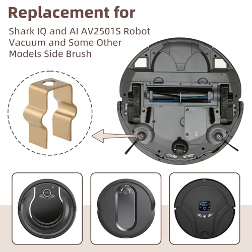Robot Vacuum Replacement Mount Clips for Shark IQ & AV2501S - 4 Pack