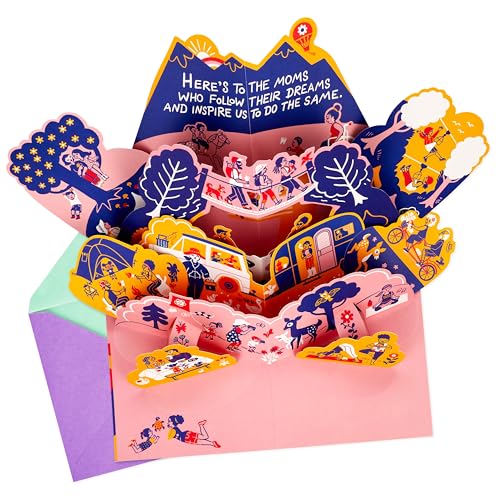 Hallmark Mother's Day Pop Up Card - Life's an Adventure Jeep Design