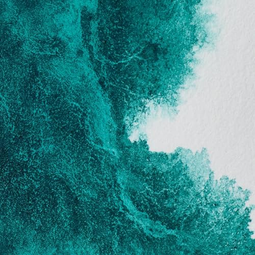 Winsor & Newton Professional Watercolor Half Pan - Winsor Green Blue Shade, Transparent, Single Pigment