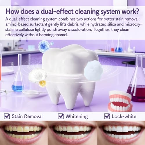 tootoo Whitening Toothpaste for Sensitive Teeth - Stain Remover, 4.2 oz