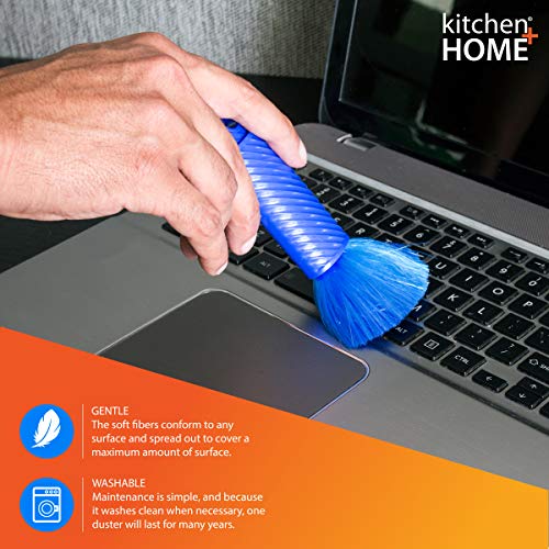 Kitchen Home Compact Static Duster Travel Case - 6.5 Inch Electrostatic Dusting Tool