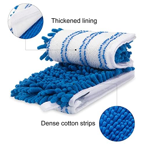 2 Pack Microfiber Mop Head Refill for O Ceda Dual Action System